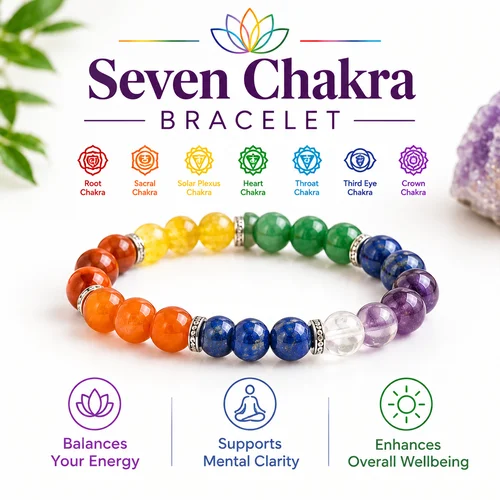 Seven Chakra Bracelet